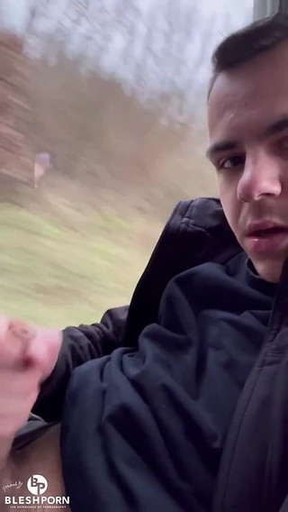 Stepson Benni Schulte on a Bus Ride