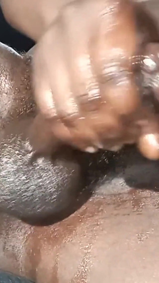 Jerking off Massive Moaning Cumshot