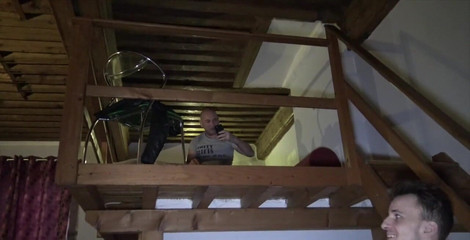 The First Gay Porn Shoot for Kevin a Stepdaddy, Used by A Twink of 22 Yeras Old