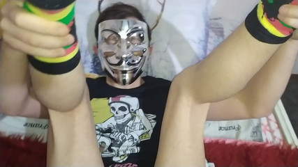 19yo Twink Masked Boy Marty Fucked Well by Billy's Big Thick Cock