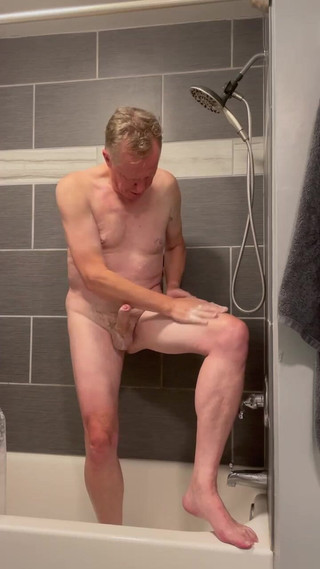 Shower After Bike Ride