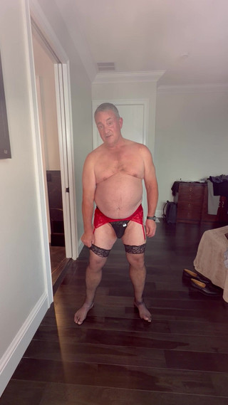 Stepdaddy Comes Home in a Suit