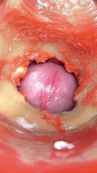 Camera in Anal Cervix POV, Tiny Cucked by Giant ‘couple’, Cum in Anal and Creampie - Asmr