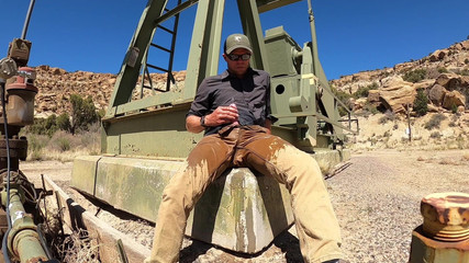 Pissing my pants on an oil rig